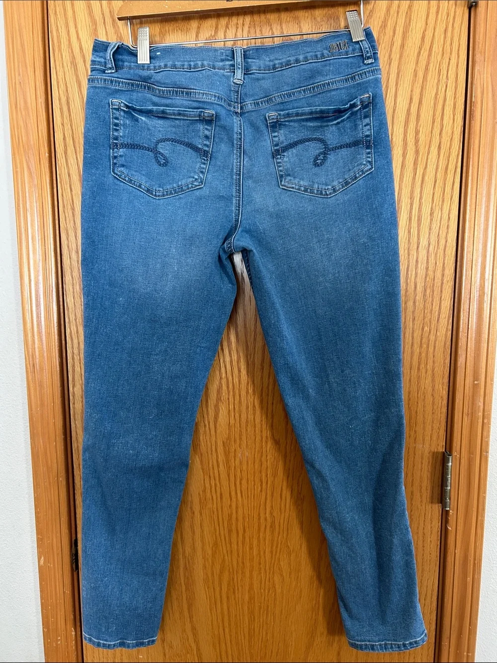 Justice Girls Mid Rise Jeggings Szz 16 Plus
